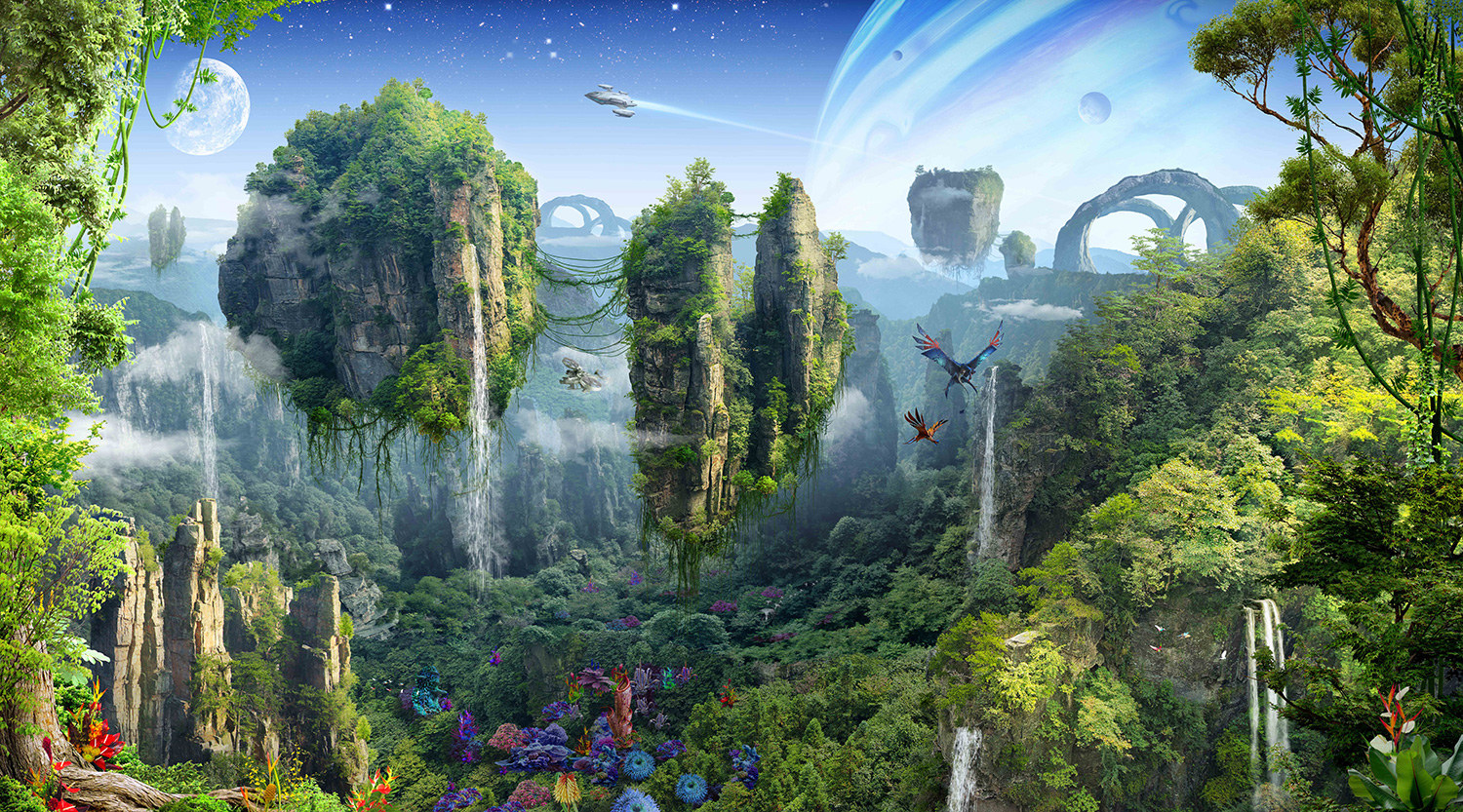 Fototapeten: Fantasiewelt