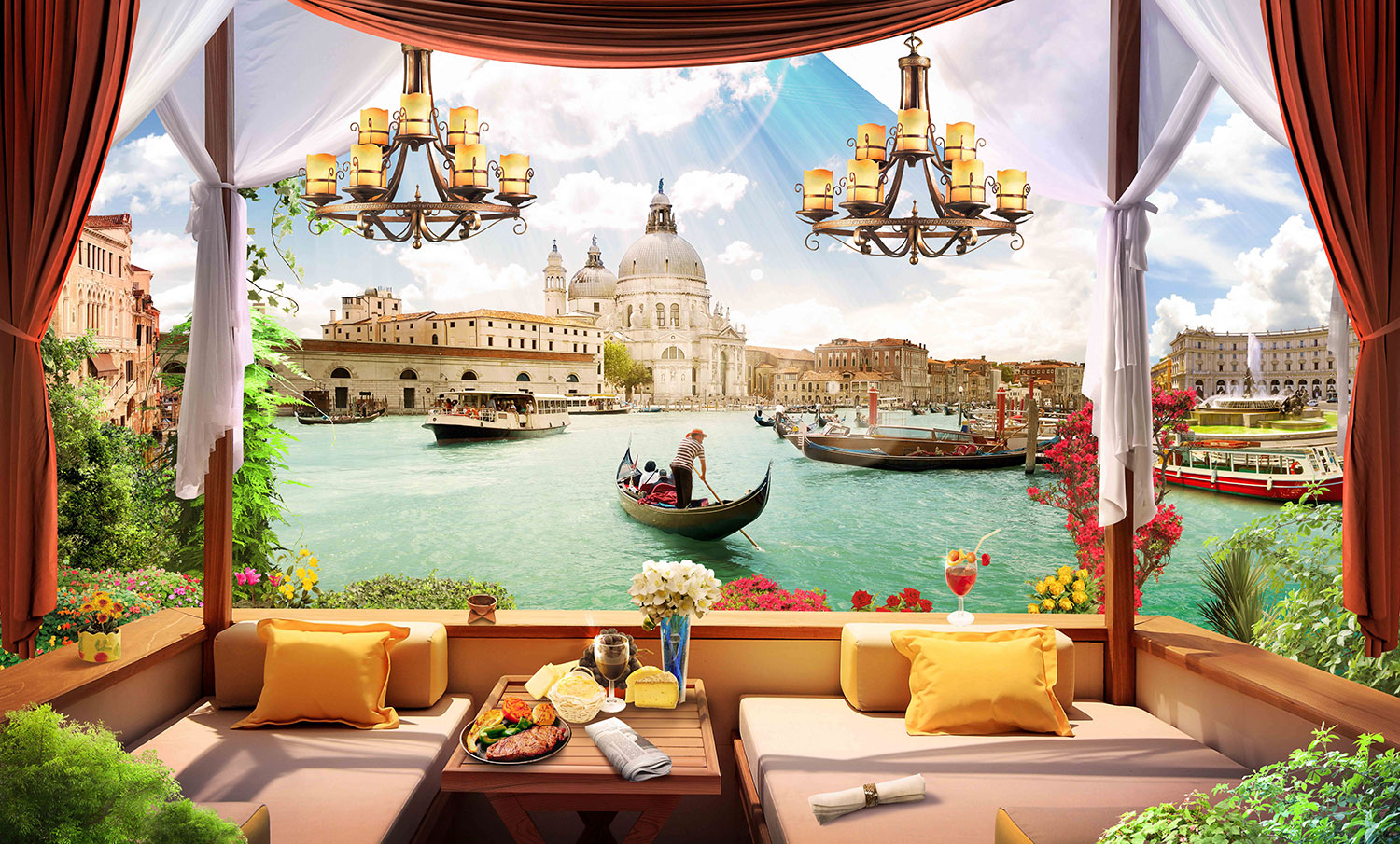 Fototapeten: die Terrasse von Venedig