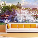 Fototapeten: Wasserfall Japan 2