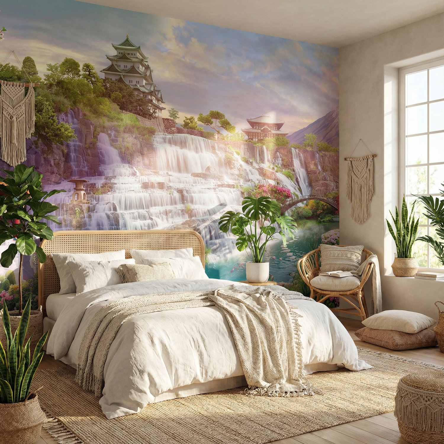 Fototapeten: Wasserfall Japan