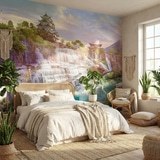 Fototapeten: Wasserfall Japan 15