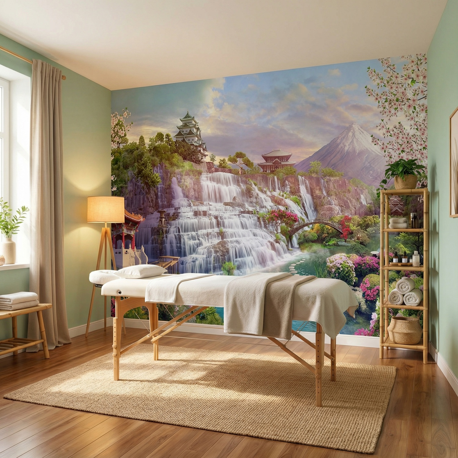 Fototapeten: Wasserfall Japan