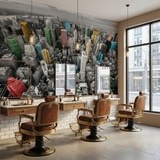 Fototapeten: Bunte Wolkenkratzer New York 14