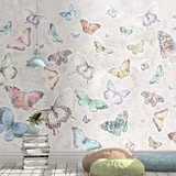 Fototapeten: Schmetterling Collage 2