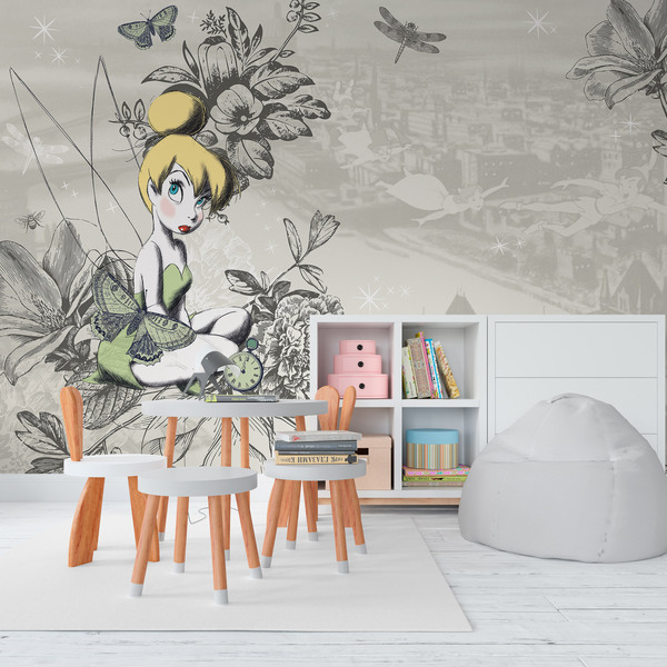 Fototapeten: Zeichnung von Tinker Bell