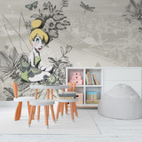 Fototapeten: Zeichnung von Tinker Bell 2