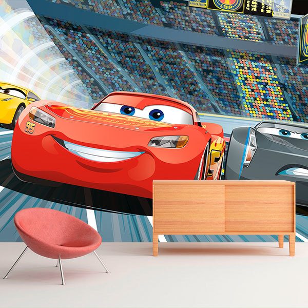 Fototapeten: Lightning McQueen in Carrera