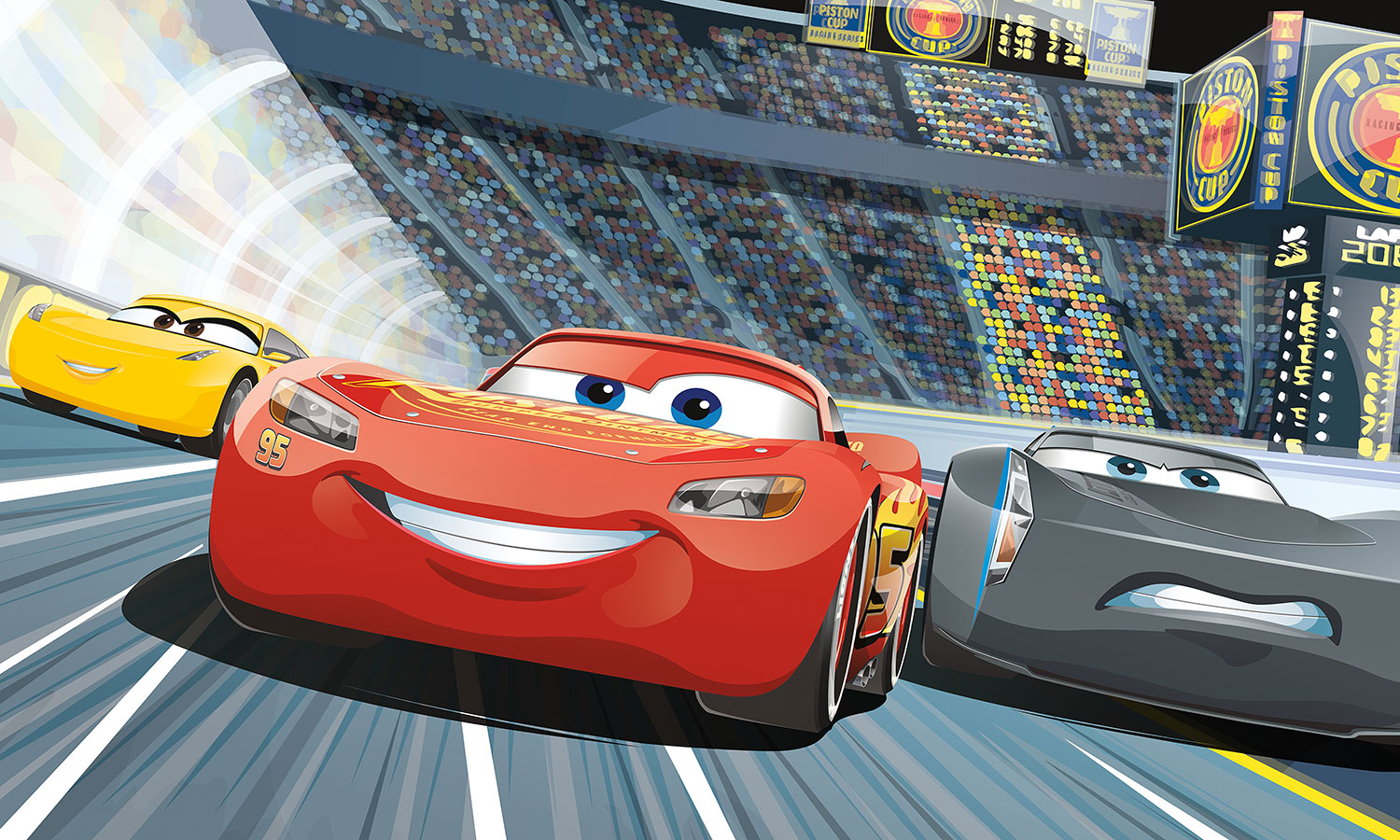 Fototapeten: Lightning McQueen in Carrera
