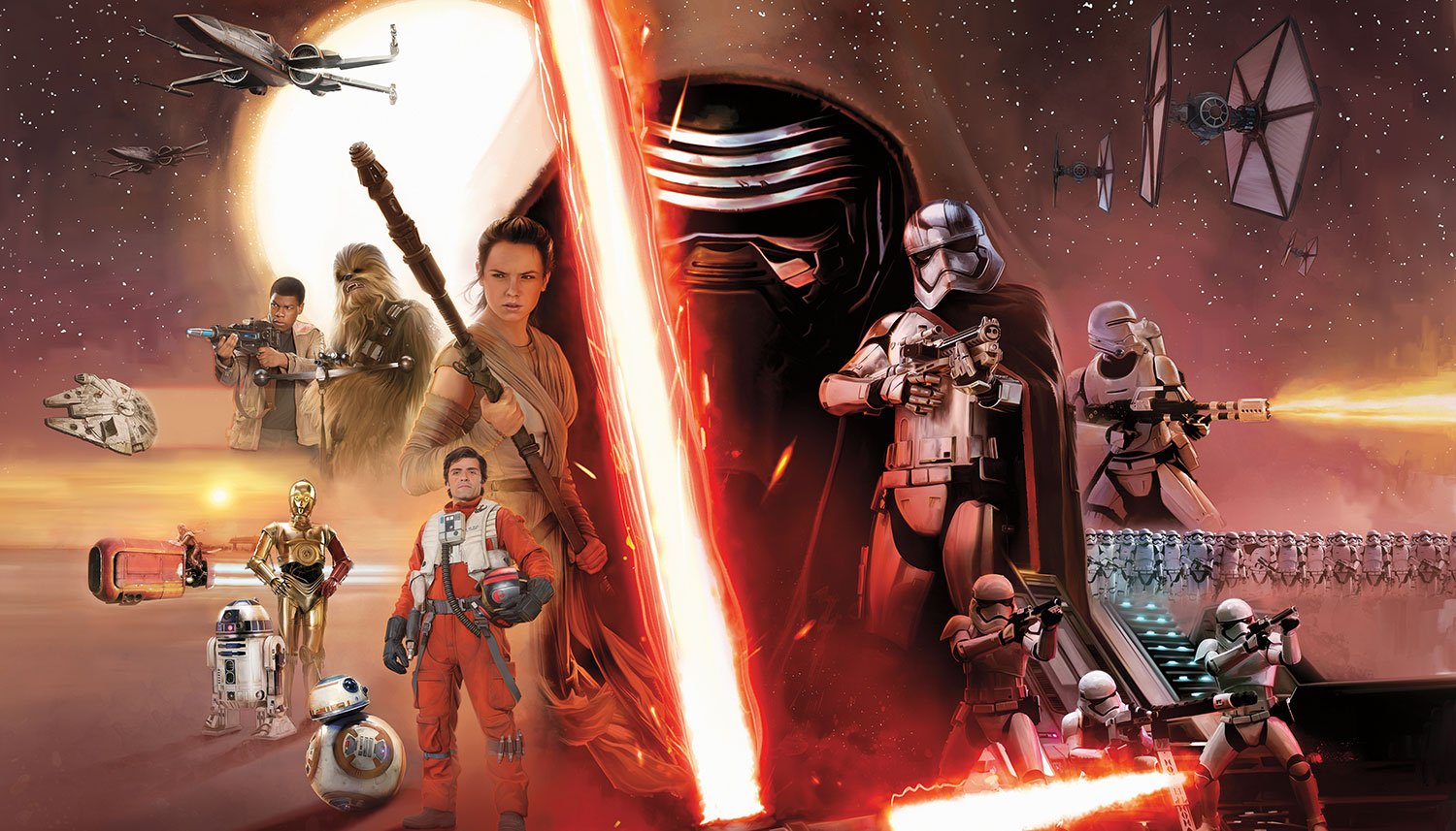 Fototapeten: Star Wars Das Erwachen der Macht