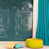 Fototapeten: Pläne von R2 D2 2