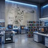 Fototapeten: Millennium Falcon Blaupausen 12