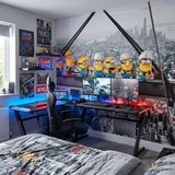 Fototapeten: Minions auf dem Balken 13