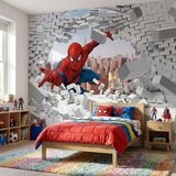 Fototapeten: Spiderman Mauerbrecher 3