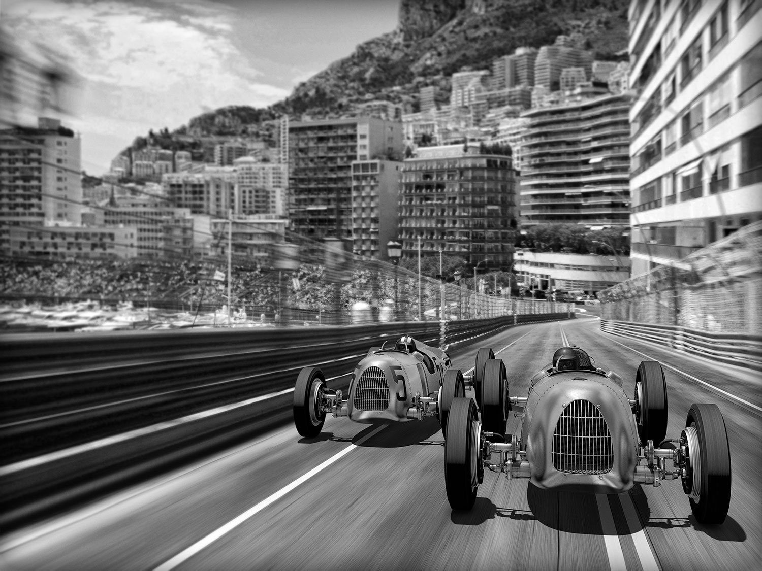 Fototapeten: Formel 1 Rennen in Monaco