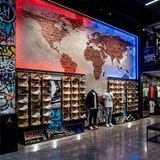 Fototapeten: Ziegelstein-Weltkarte 20