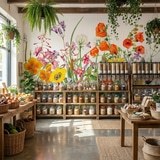 Fototapeten: Wilde Blumen 4