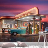 Fototapeten: Route 66-Tankstelle 2