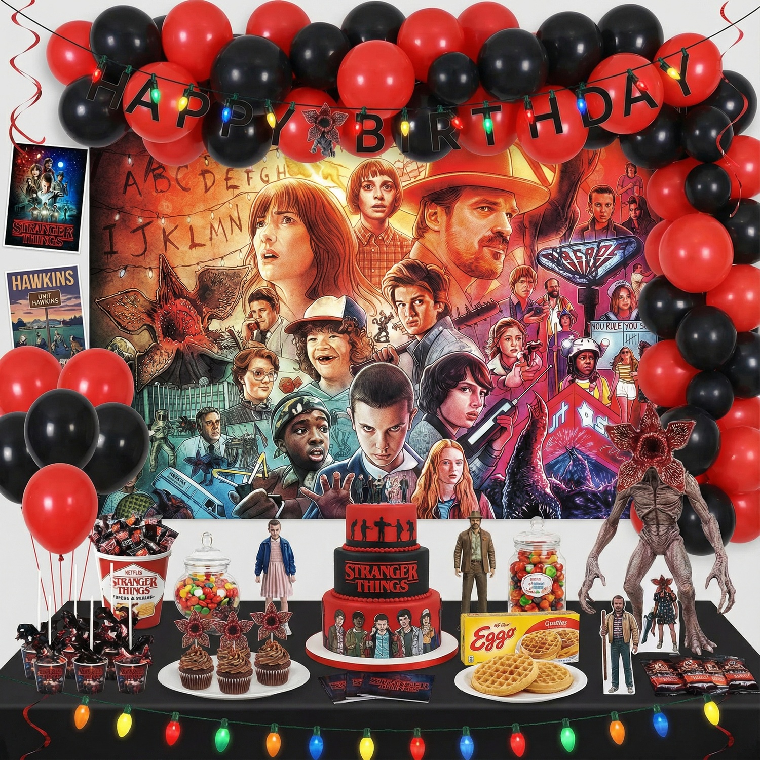 Fototapeten: Stranger Things Zeichnung