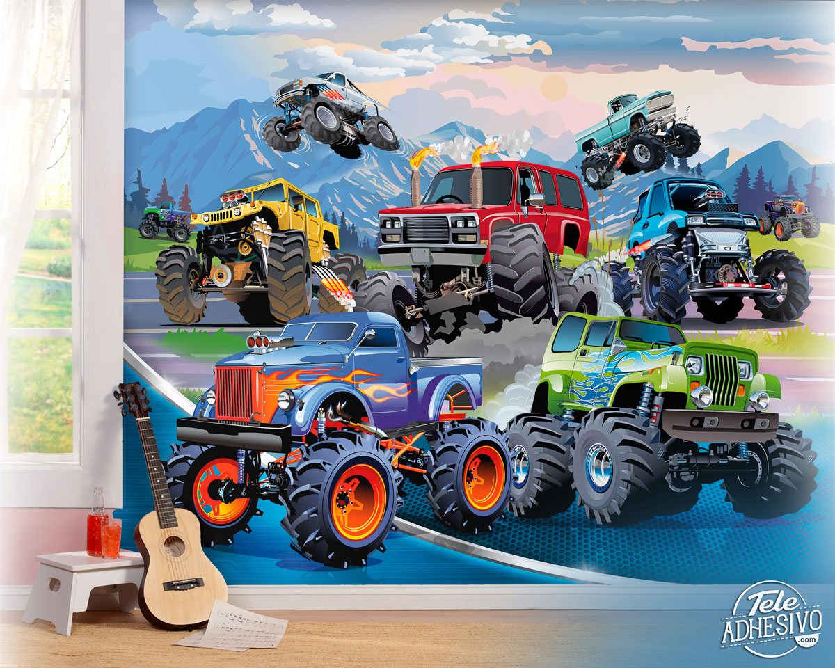 Fototapeten: Monster Trucks
