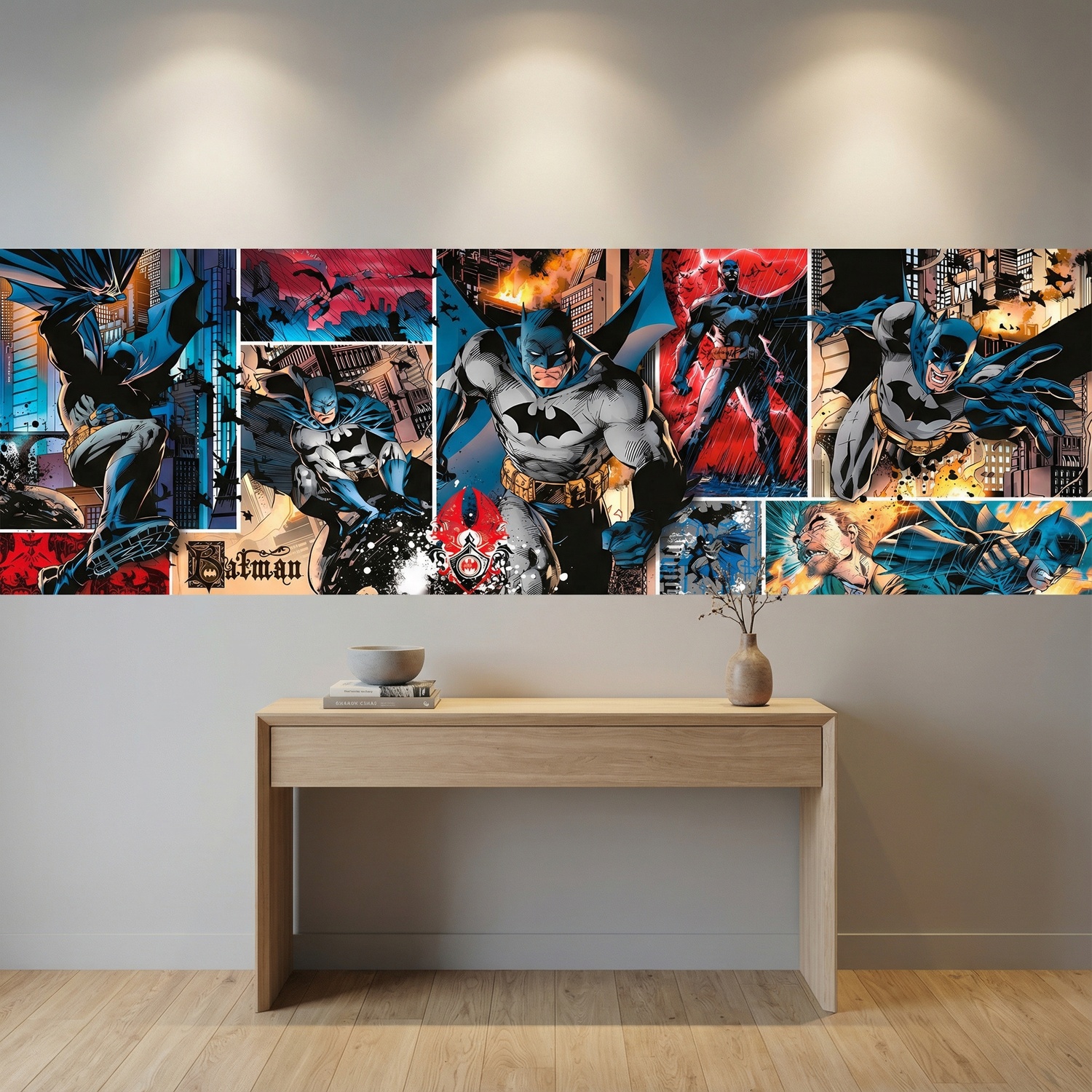 Fototapeten: Collage Batman