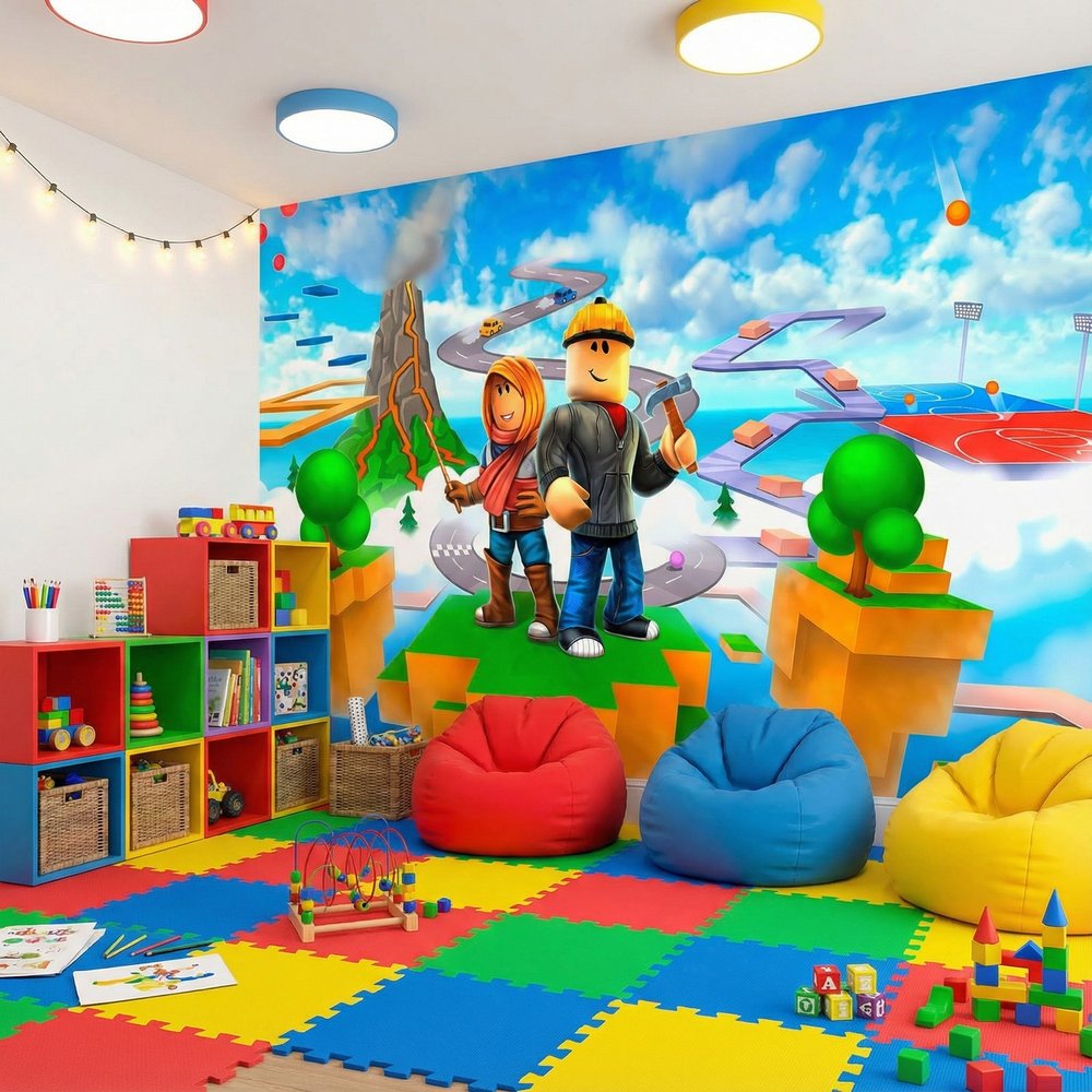 Fototapeten: Roblox Fototapete
