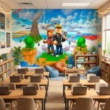 Fototapeten: Roblox Fototapete 11