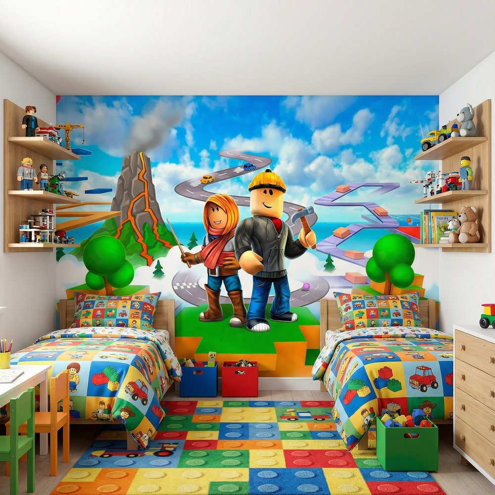 Fototapeten: Roblox Fototapete