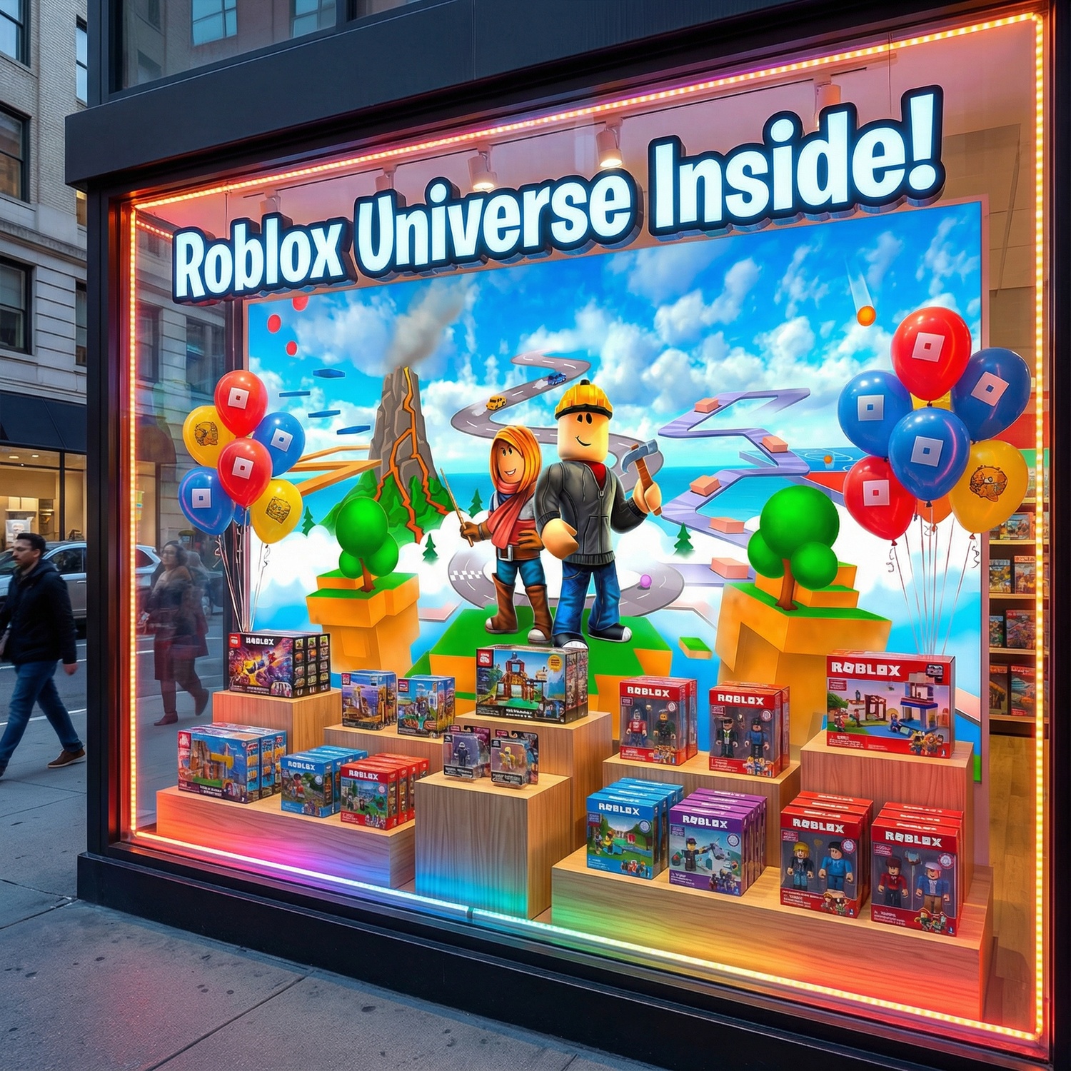 Fototapeten: Roblox powering imagination