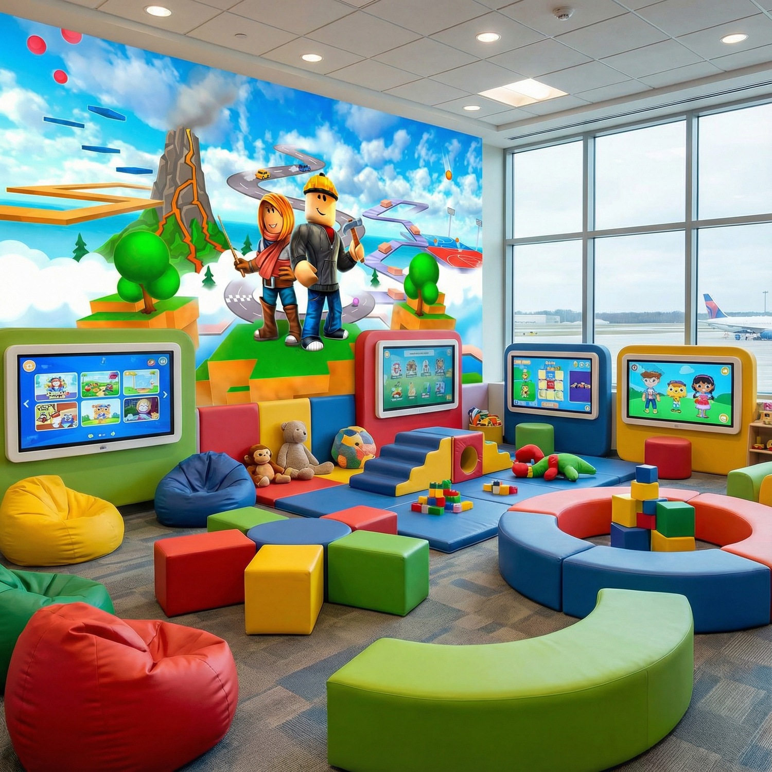 Fototapeten: Roblox powering imagination