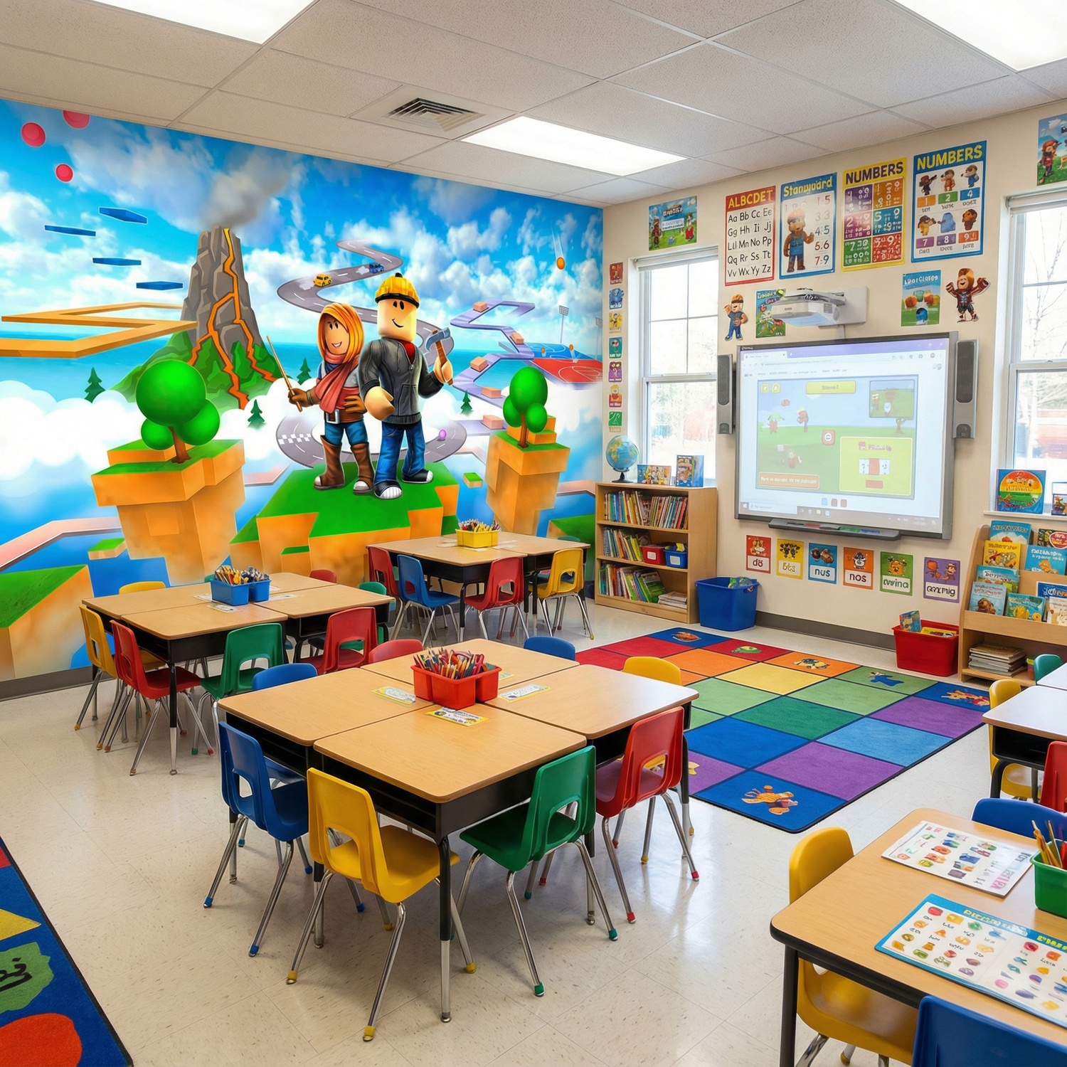 Fototapeten: Roblox powering imagination