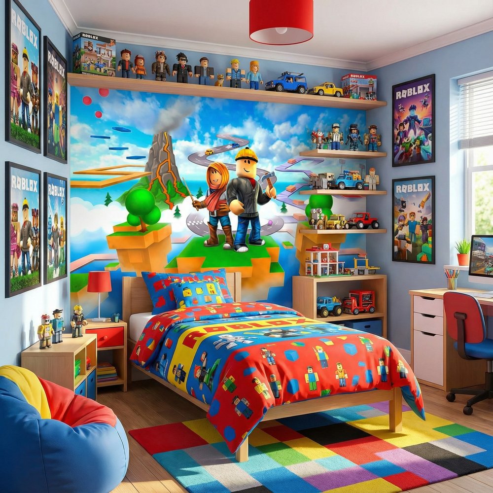 Fototapeten: Roblox Fototapete