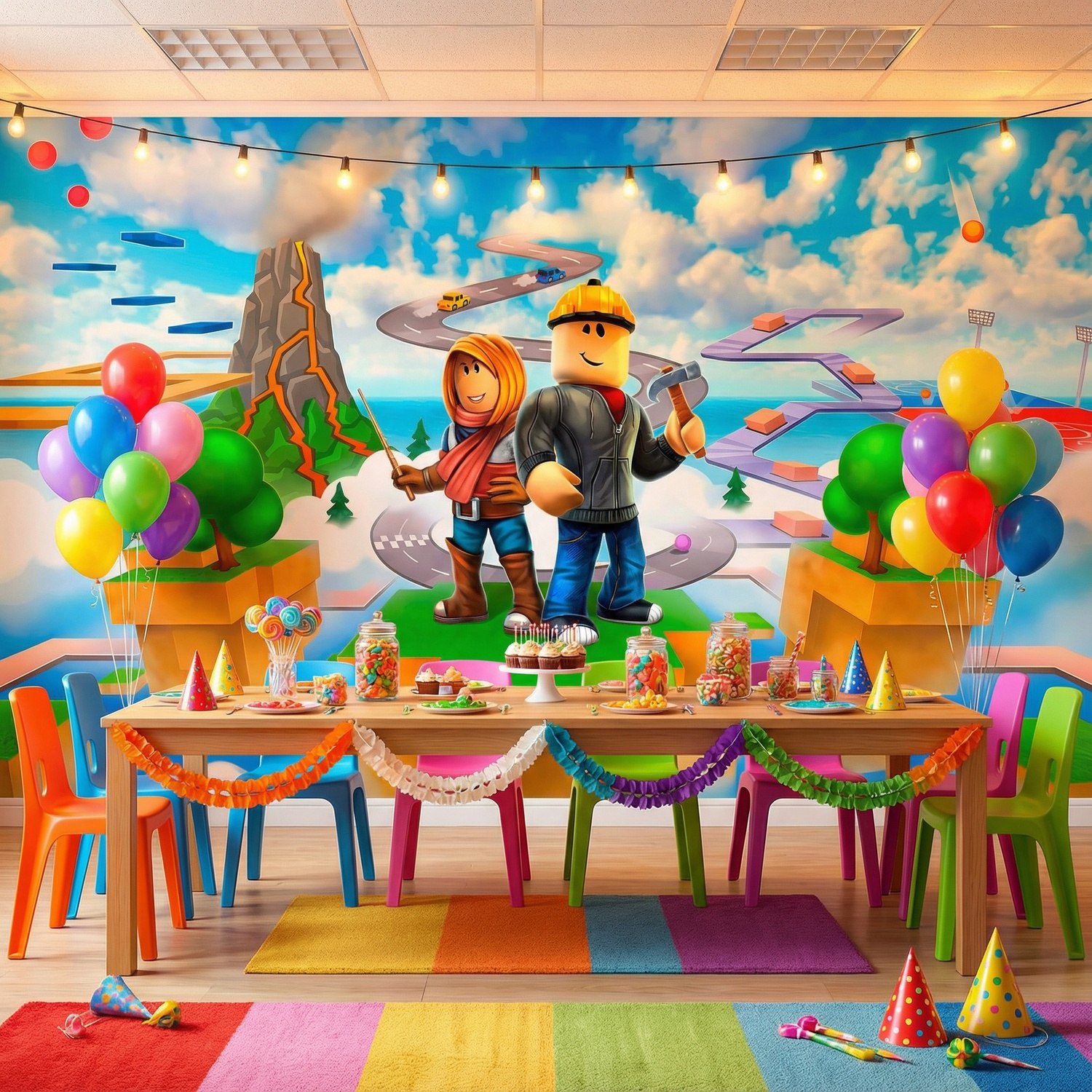 Fototapeten: Roblox powering imagination