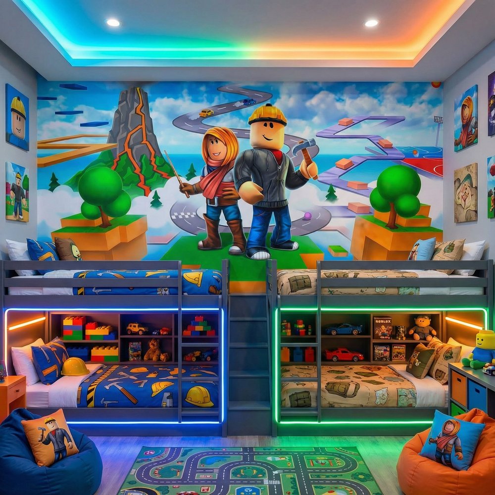 Fototapeten: Roblox Fototapete