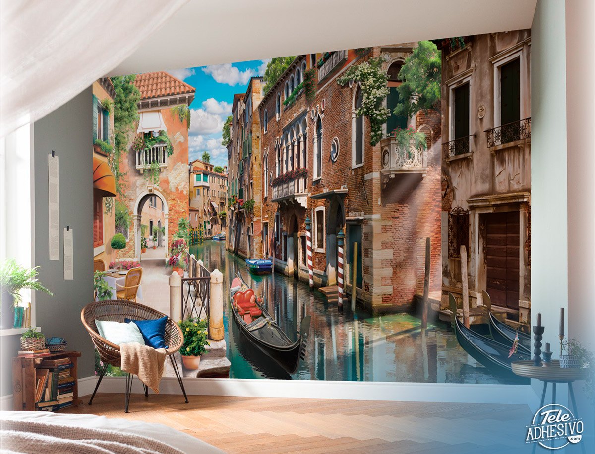 Fototapeten: Die Straßen von Venedig