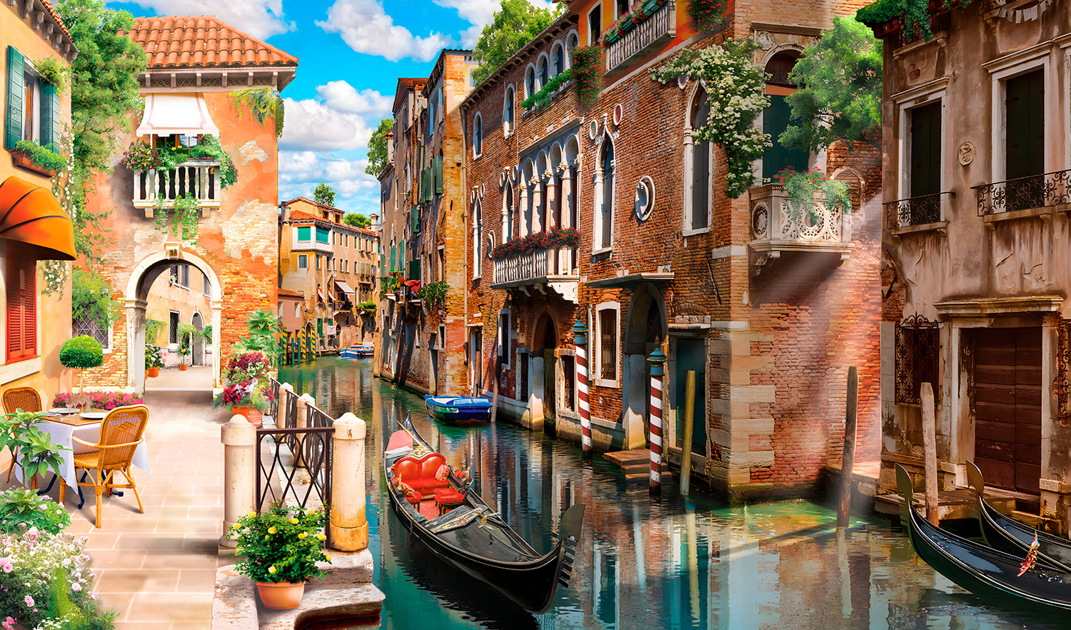 Fototapeten: Die Stra&szlig;en von Venedig