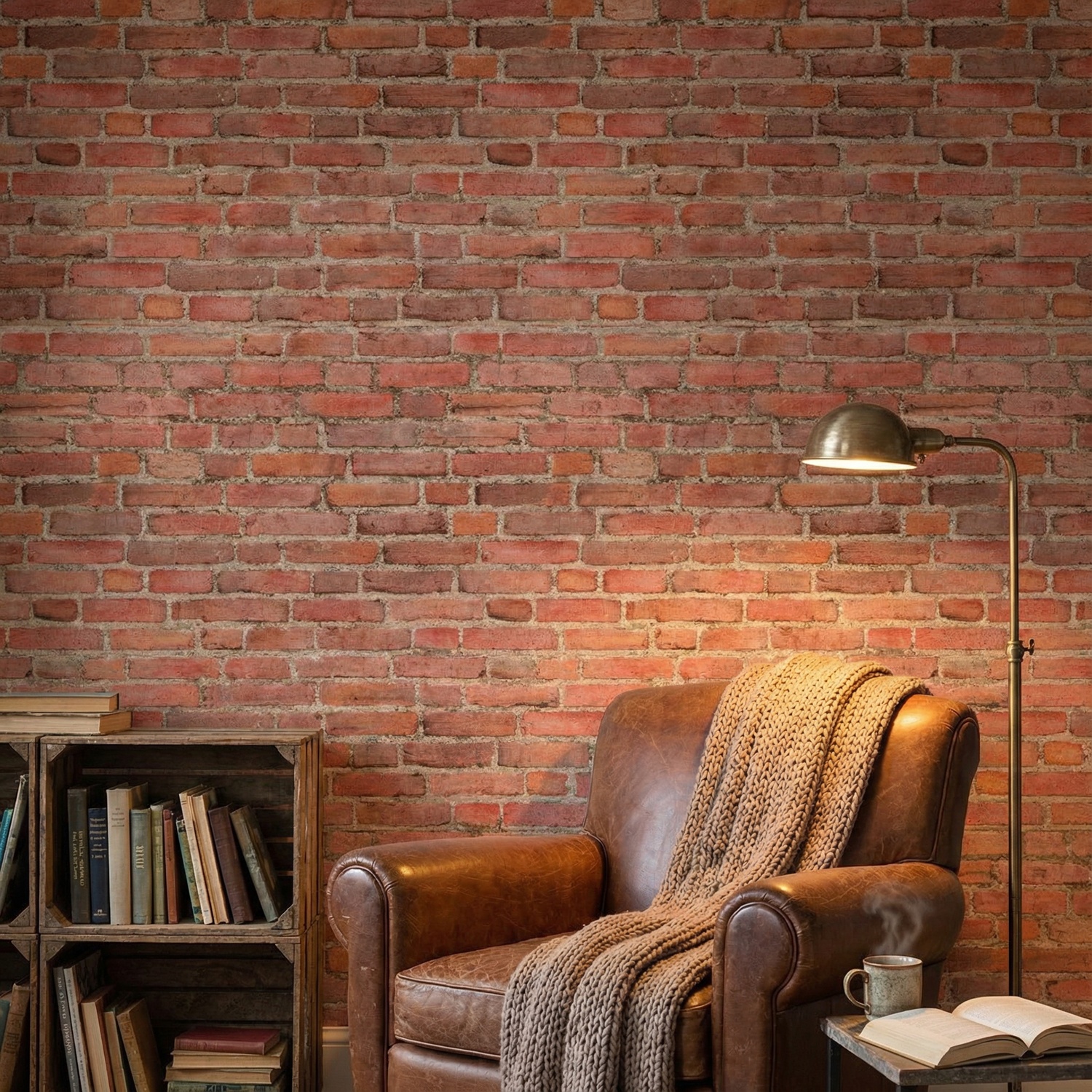 Fototapeten: Backstein-Textur Neapel