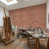 Fototapeten: Neapel-Ziegelsteinbeschaffenheit 11