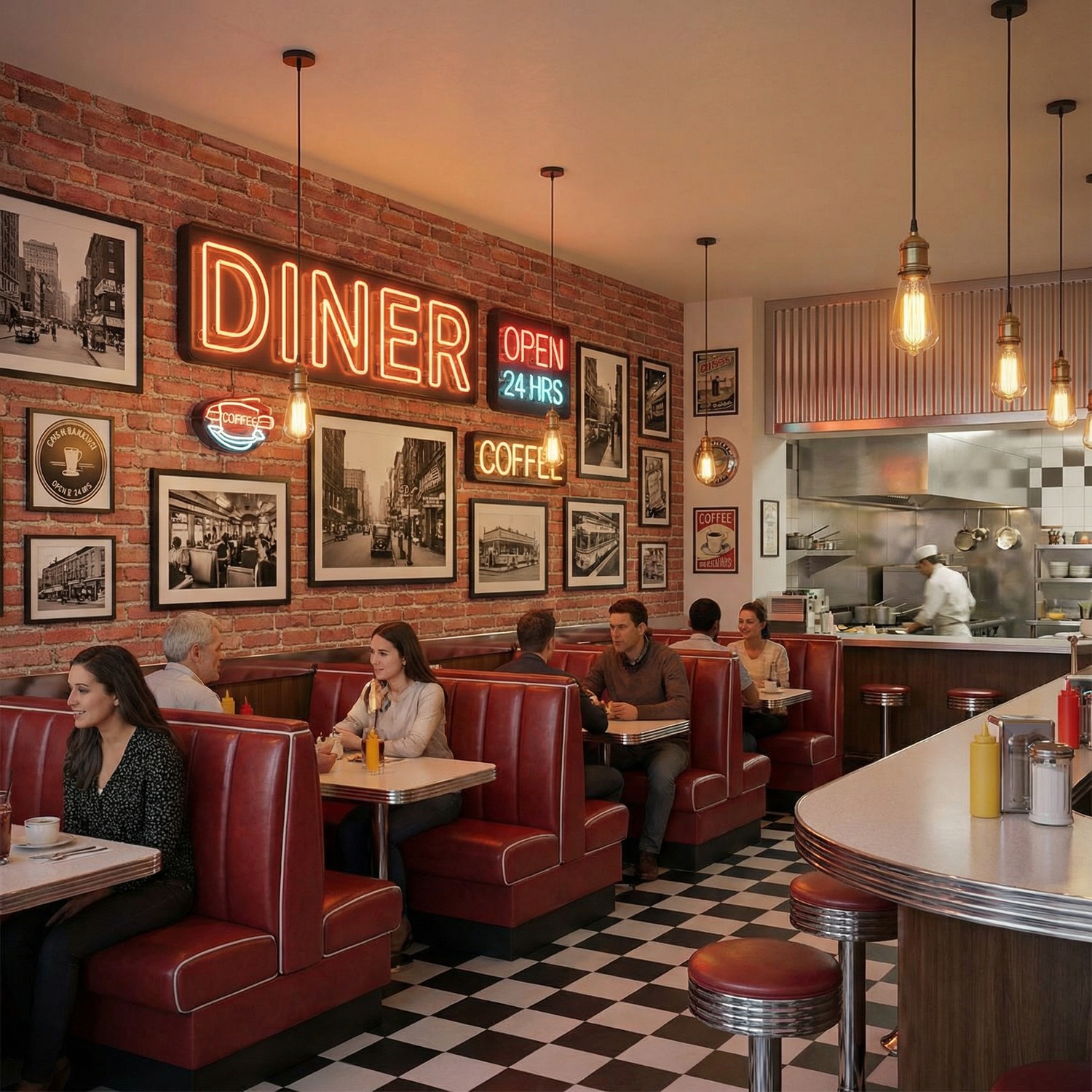 Fototapeten: Backstein-Textur Neapel