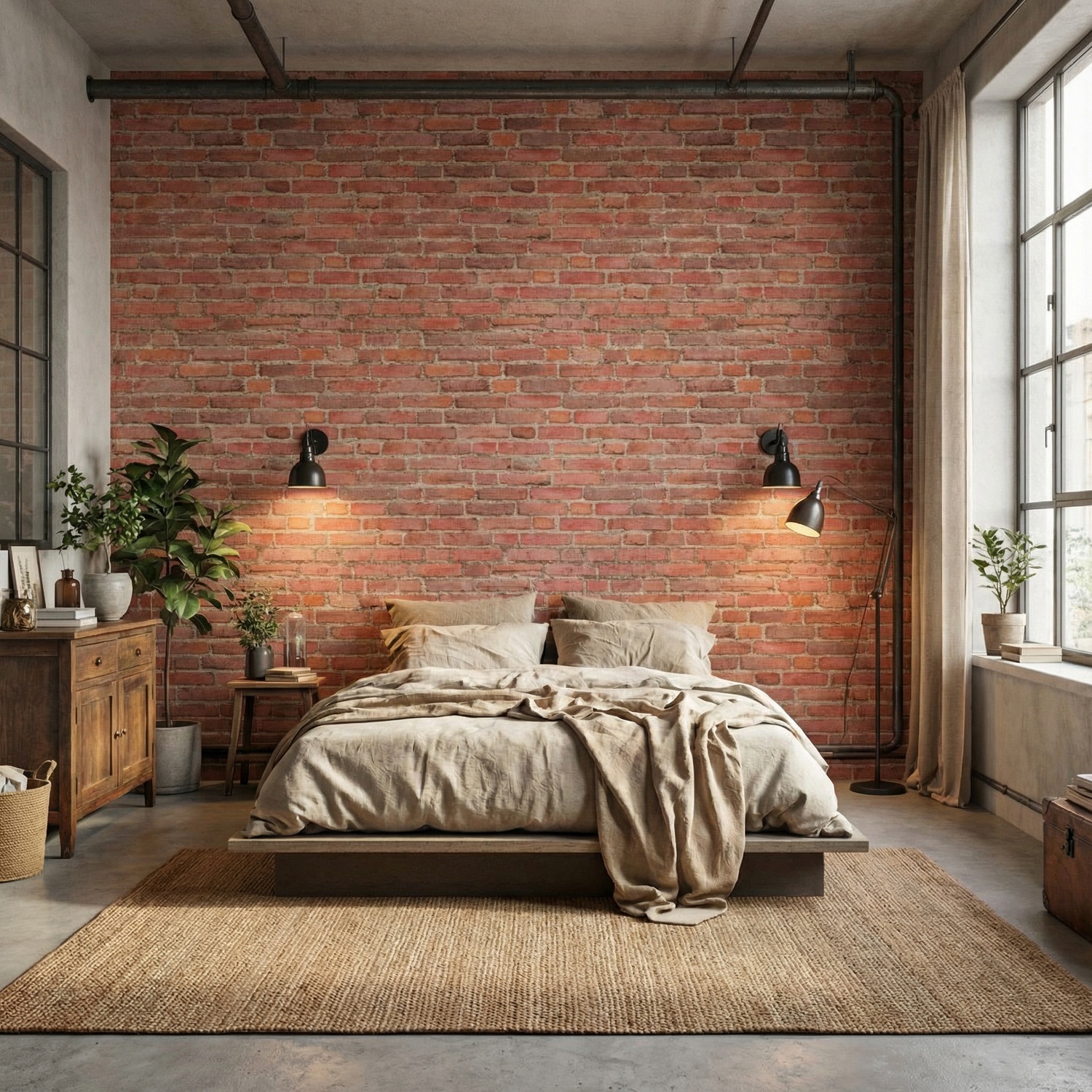 Fototapeten: Backstein-Textur Neapel