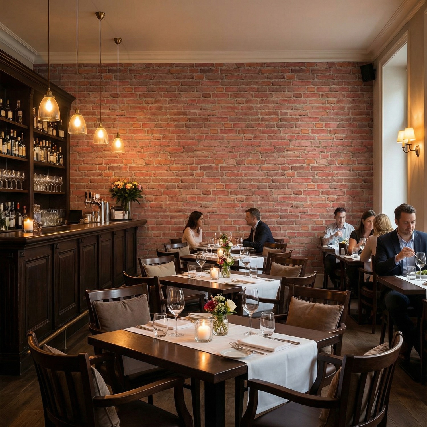 Fototapeten: Neapel-Ziegelsteinbeschaffenheit