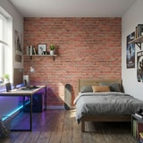 Fototapeten: Neapel-Ziegelsteinbeschaffenheit 8