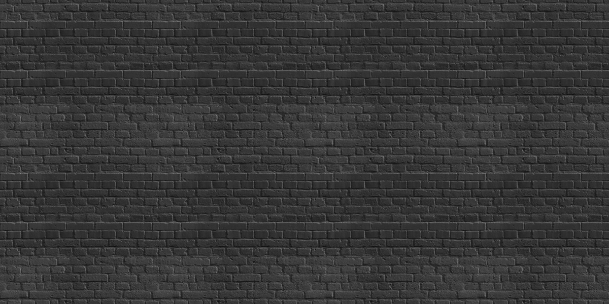Fototapeten: Black Brick Textur