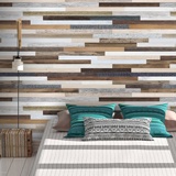 Fototapeten: Retro Holz Textur 2