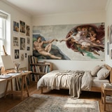 Fototapeten: Erschaffung von Adam, Michelangelo 7