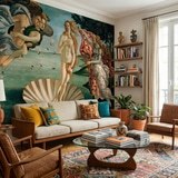 Fototapeten: Geburt der Venus, Botticelli 14