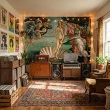 Fototapeten: Geburt der Venus, Botticelli 15