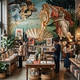 Fototapeten: Geburt der Venus, Botticelli 18