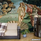 Fototapeten: Geburt der Venus, Botticelli 4