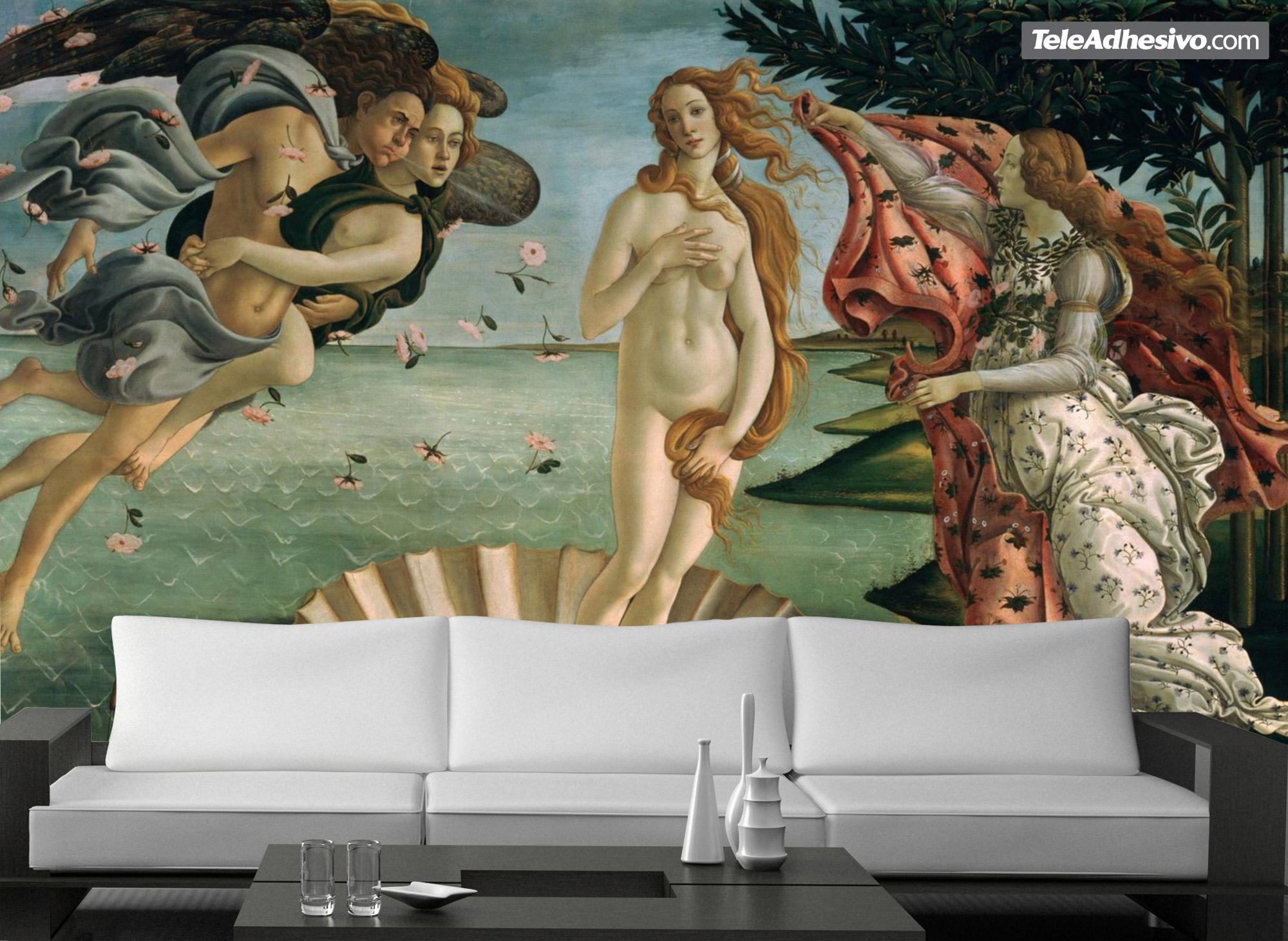 Fototapeten: Geburt der Venus, Botticelli