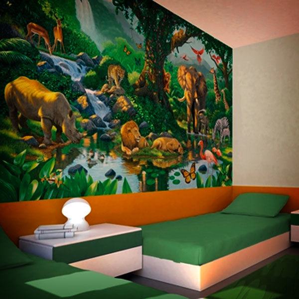 fototapeten dschungel